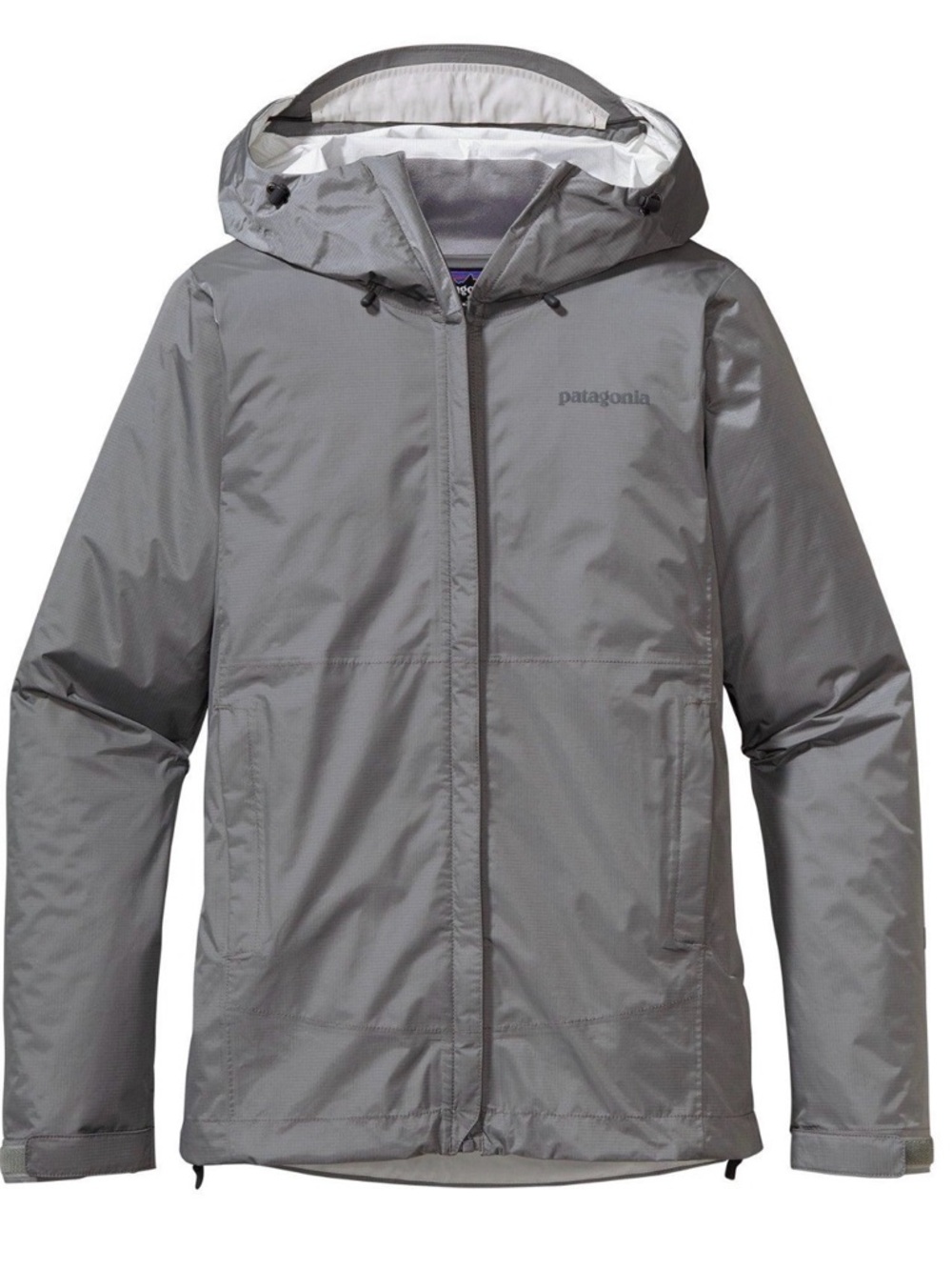 Patagonia Gray Hooded Shell Jacket